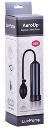 LUVPUMP AERO UP BEGINNERS PENIS PUMP BLACK