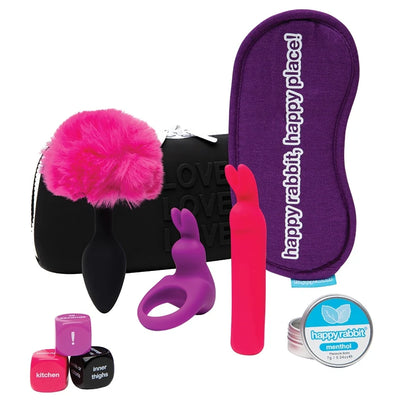 HAPPY RABBIT 7PC COUPLES PLEASURE KIT