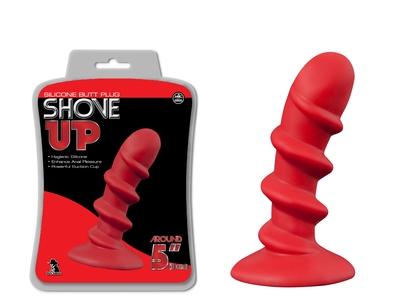 SHOVE UP 5 INCH SILICONE BUTT PLUG