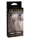 FETISH FANTASY GOLD CHAIN NIPPLE CLAMPS