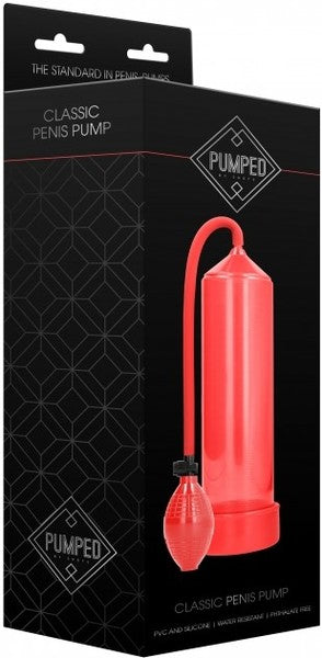 PUMPED BY SHOTS CLASSIC PENIS PUMP RED