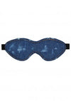 OUCH DENIM EYE MASK BLUE