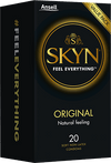 SKYN ORIGINAL SOFT NON LATEX CONDOMS 20 PACK